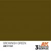 AK Interactive AK11151 BROWNISH GREEN – STANDARD 17ml